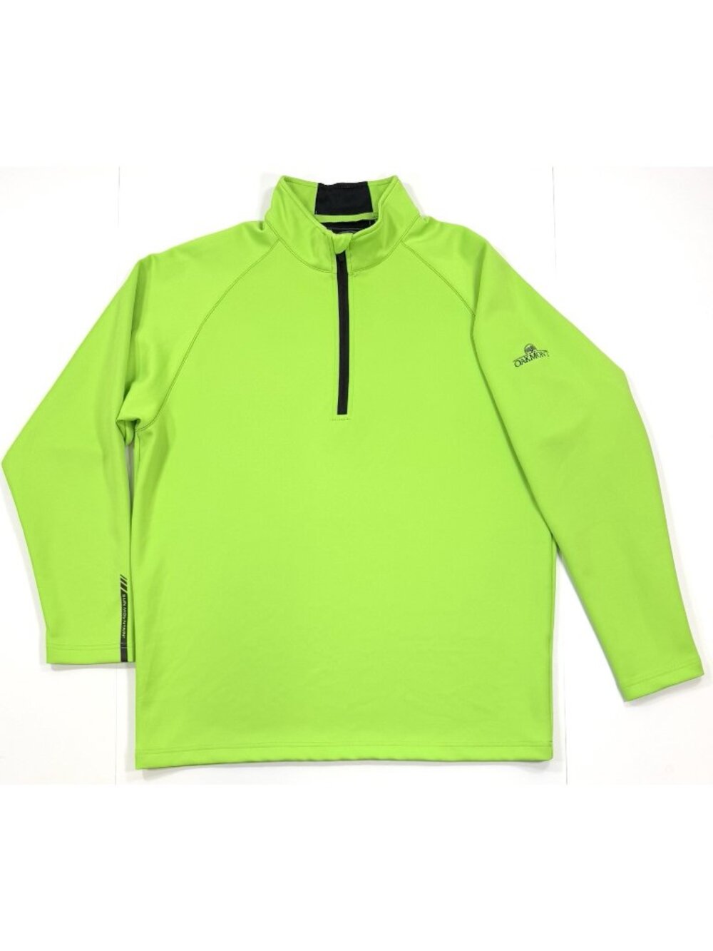 Sun Mountain Thermal 1/4 Zip Performance Golf Pullover Sz L Oakmont Country Club